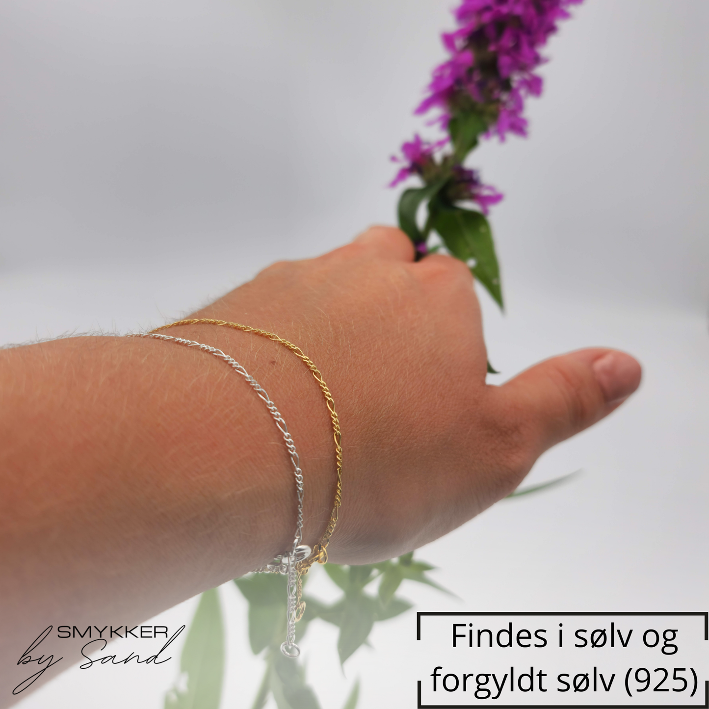 Figaro armbånd (uden vedhæng)